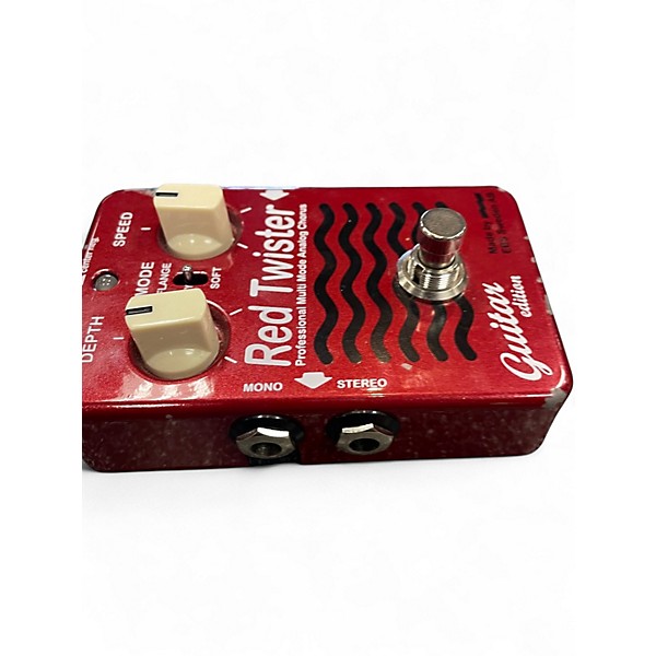 Used EBS Red Twister Effect Pedal