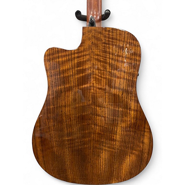 Used Lag Guitars THV20DCE HYVIBE Natural Acoustic Electric Guitar