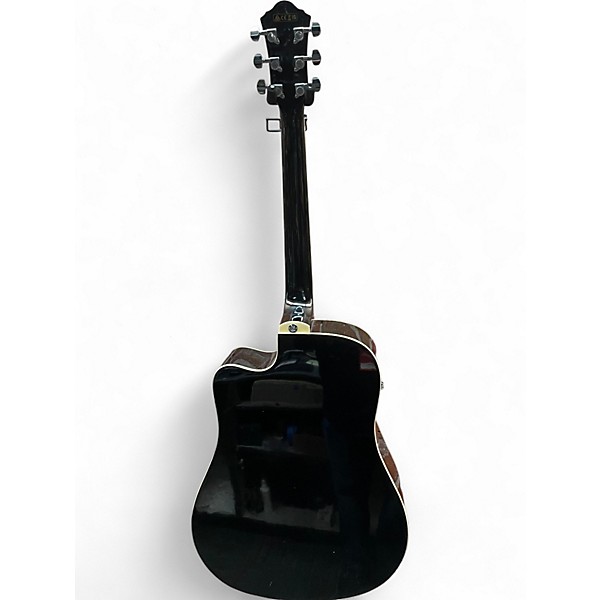 Used Ibanez V70CE Black Acoustic Electric Guitar