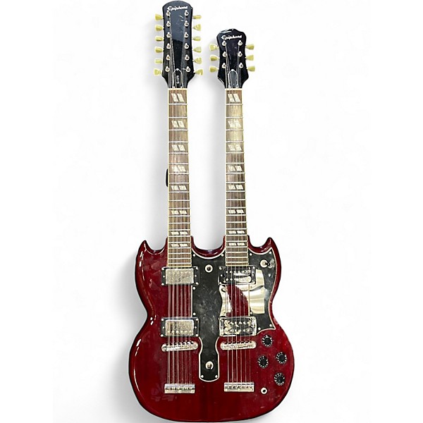 Used Epiphone G-1275 RED Solid Body Electric Guitar