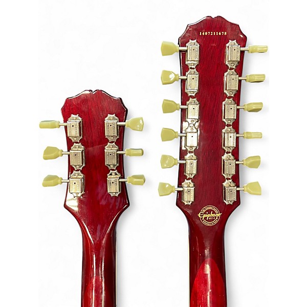 Used Epiphone G-1275 RED Solid Body Electric Guitar