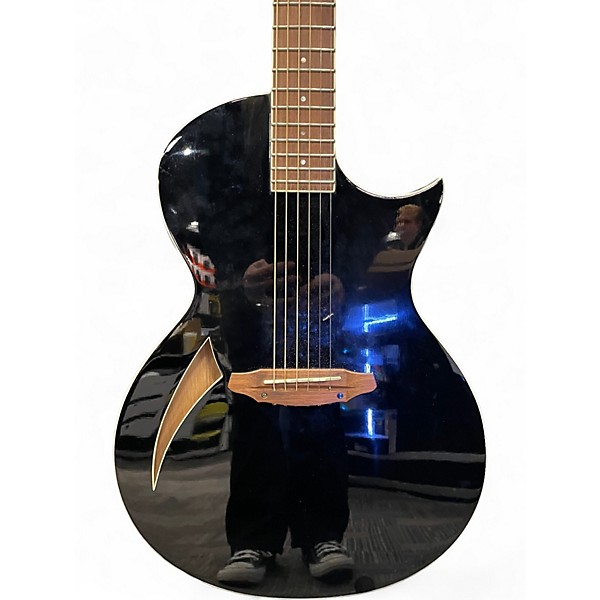 Used ESP LTD TL-6 Black Acoustic Electric Guitar