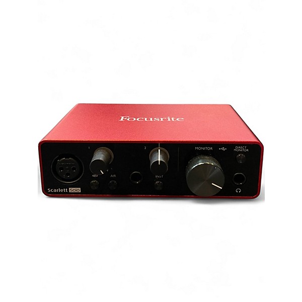 Used Focusrite Scarlett Solo Gen 3 Audio Interface