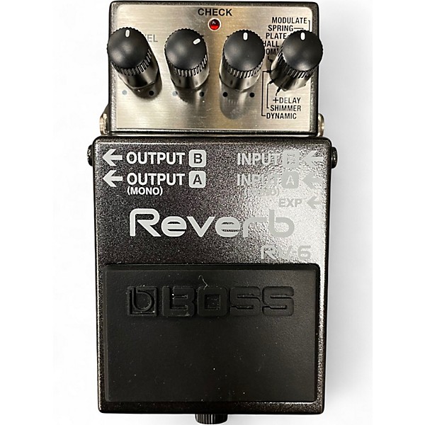 Used BOSS RV6 Digital Reverb Effect Pedal
