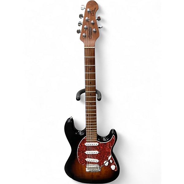 Used Sterling by Music Man CUTLASS 2 Tone Sunburst Solid Body Electric Guitar