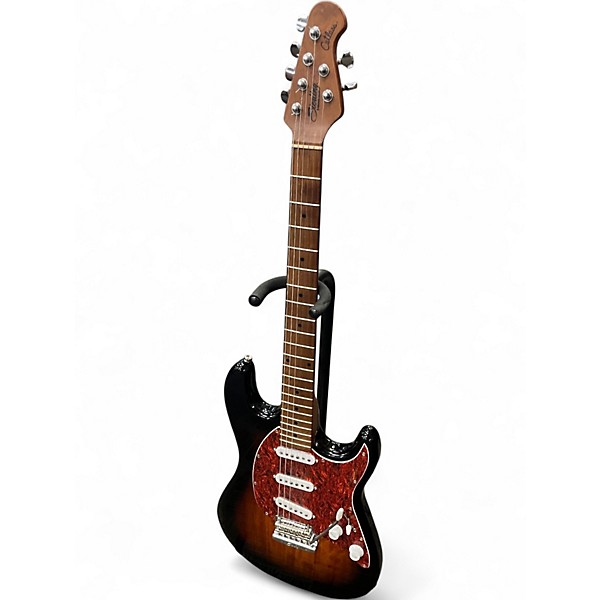 Used Sterling by Music Man CUTLASS 2 Tone Sunburst Solid Body Electric Guitar