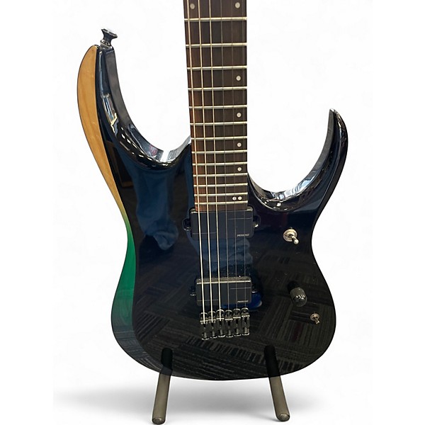 Used Ibanez RGD61ALA MIDNIGHT TROPICAL RAINFOREST Solid Body Electric Guitar