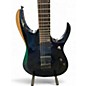 Used Ibanez RGD61ALA MIDNIGHT TROPICAL RAINFOREST Solid Body Electric Guitar