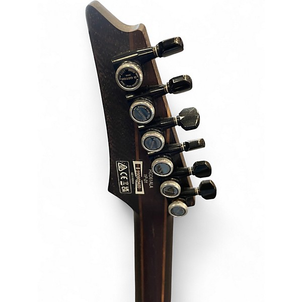 Used Ibanez RGD61ALA MIDNIGHT TROPICAL RAINFOREST Solid Body Electric Guitar