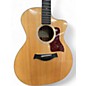 Used Taylor 214 CE QS DLX Natural Acoustic Guitar