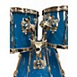 Vintage 1980s Yamaha 5 Piece ROCK TOUR CUSTOM BLUE Drum Kit