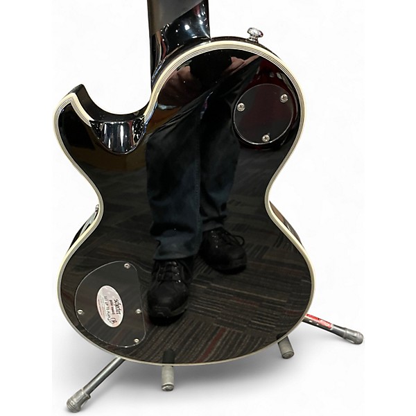 Used Schecter Guitar Research SOLO II CUSTOM NATURAL TOP Solid Body Electric Guitar