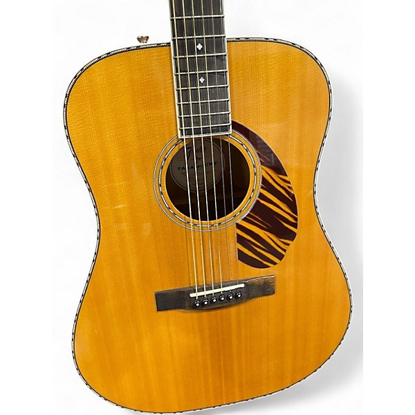 Used Fender PD220E Natural Acoustic Guitar
