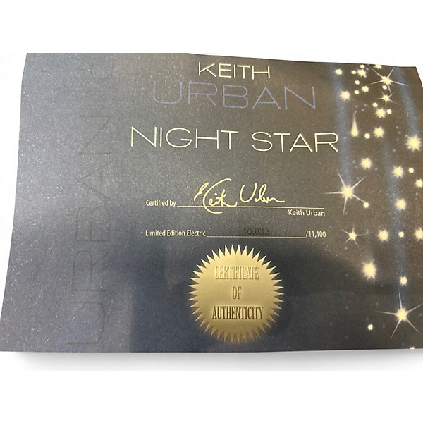 Used Keith Urban Electric Guitar Kit Tobacco Sunburst Solid Body Electric Guitar