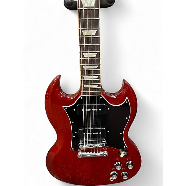 Used Gibson SG Standard P90 Cherry Solid Body Electric Guitar