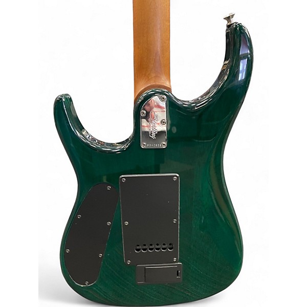 Used Sterling by Music Man JP150 John Petrucci Signature Neptune Blue Solid Body Electric Guitar