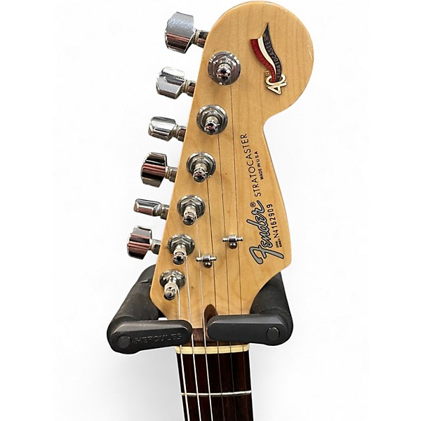 Vintage 1994 Fender Standard Stratocaster Midnight Wine Solid Body Electric Guitar