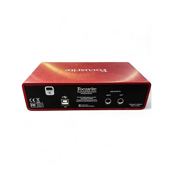 Used Focusrite Scarlett 2i2 Gen 2 Audio Interface