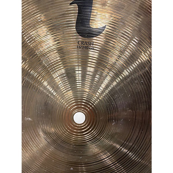 Used Zildjian 16in I SERIES CRASH Cymbal