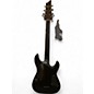Used Schecter Guitar Research C1 Artist Left Handed Black Solid Body Electric Guitar