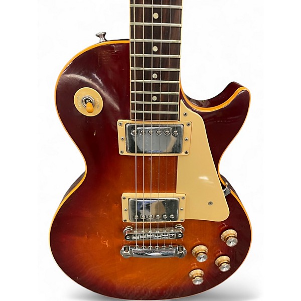 Vintage 1984 Gibson Les Paul Studio Standard 2 Color Sunburst Solid Body Electric Guitar