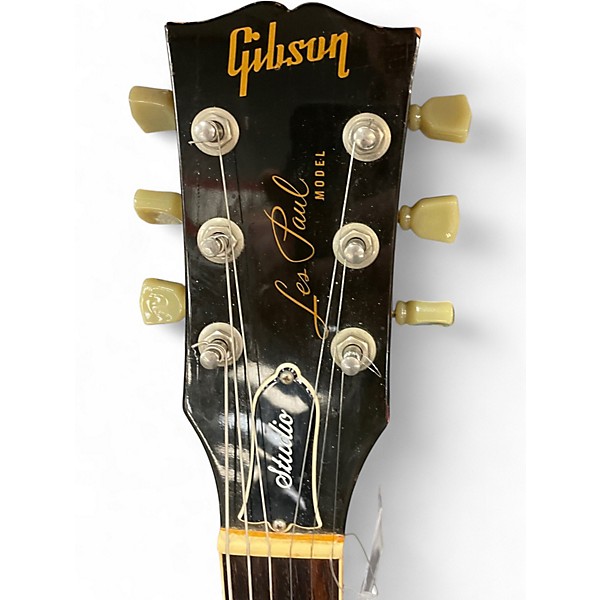 Vintage 1984 Gibson Les Paul Studio Standard 2 Color Sunburst Solid Body Electric Guitar