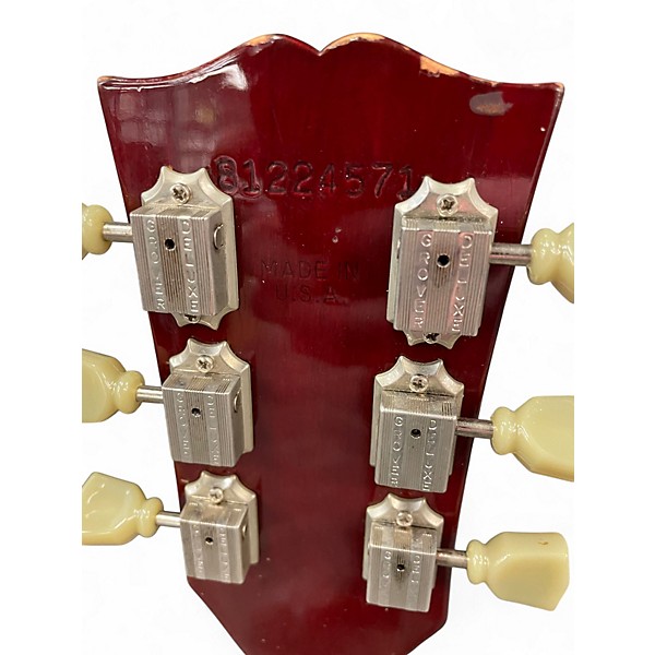 Vintage 1984 Gibson Les Paul Studio Standard 2 Color Sunburst Solid Body Electric Guitar