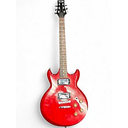 Used Ibanez GAX70 Candy Apple Red Solid Body Electric Guitar
