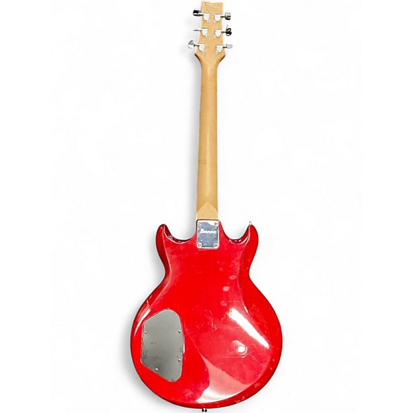 Used Ibanez GAX70 Candy Apple Red Solid Body Electric Guitar