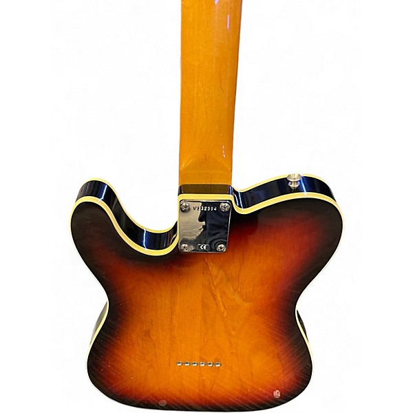 Used 2000 Fender American Vintage '62 Telecaster Custom 3 Color Sunburst Solid Body Electric Guitar