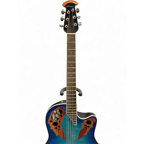 Used Ovation Celebrity CE48P-RG6 Regal to Natural Acoustic Guitar