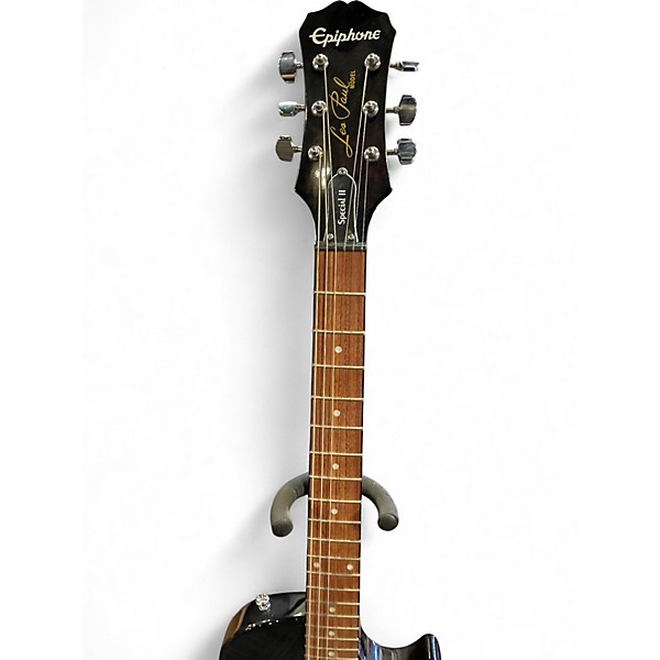 Used Epiphone Les Paul Special II Black Solid Body Electric Guitar