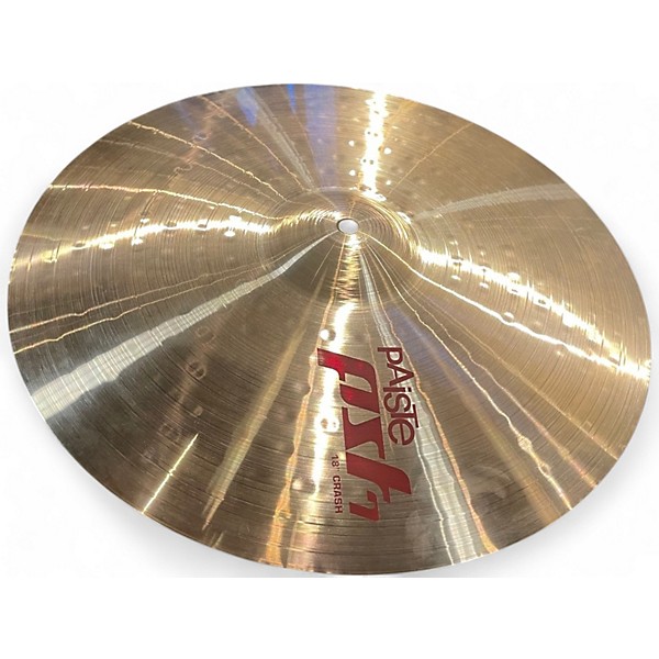 Used Paiste 18in PST7 Crash Cymbal