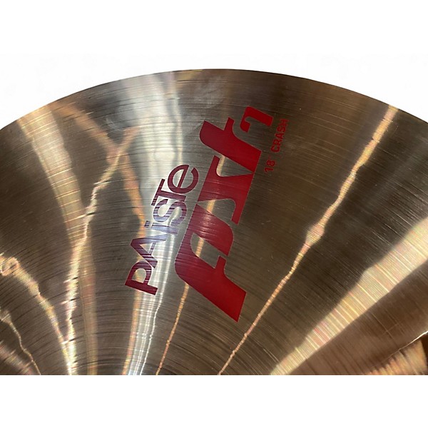 Used Paiste 18in PST7 Crash Cymbal