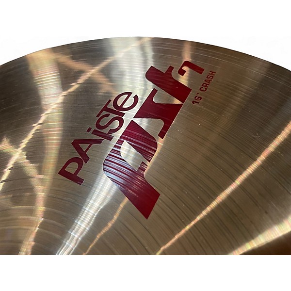 Used Paiste 16in PST7 Crash Cymbal