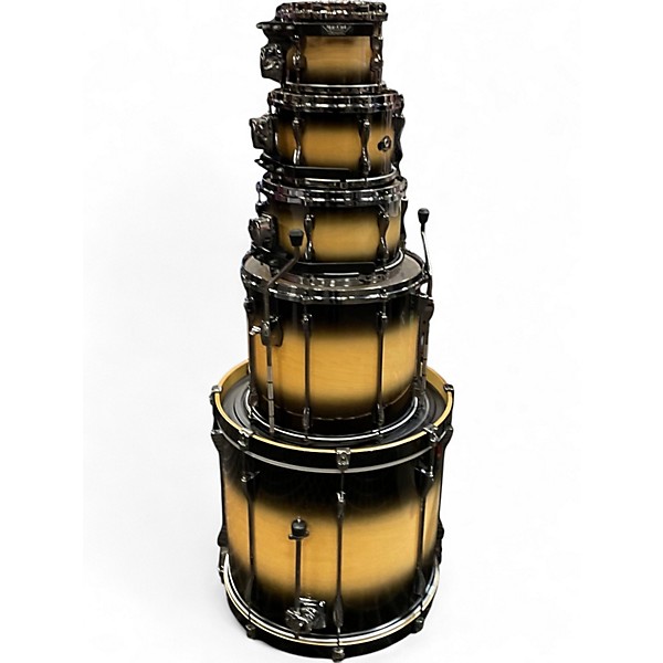 Used TAMA 5 Piece HYPERDRIVE NATURAL BURST Drum Kit