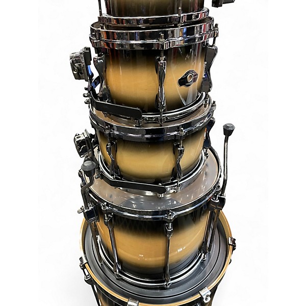 Used TAMA 5 Piece HYPERDRIVE NATURAL BURST Drum Kit