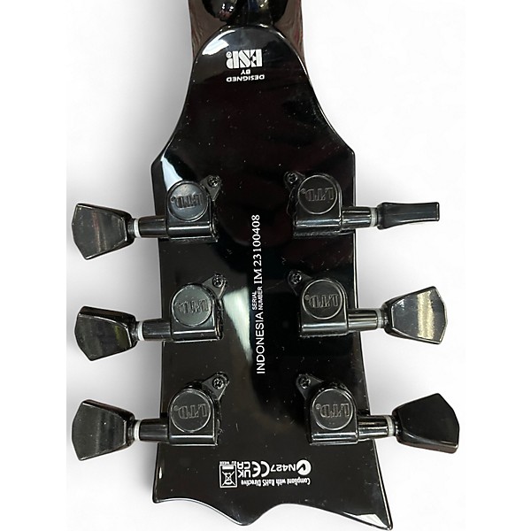 Used ESP LTD EC201FT Black Solid Body Electric Guitar