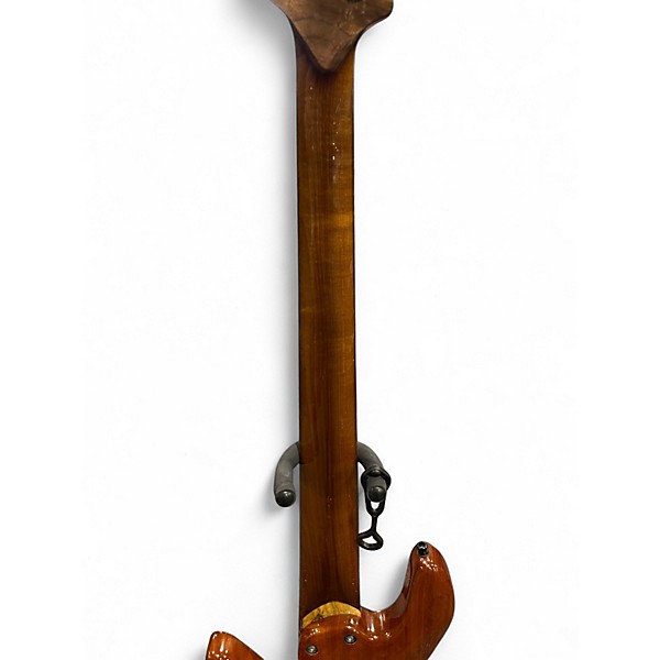 Used Leones Krugeri Custom 5 Trans Green Electric Bass Guitar