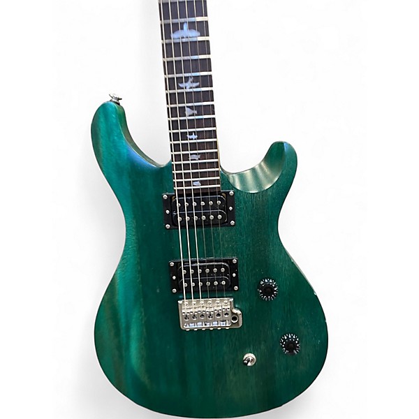 Used PRS CE24 Green Solid Body Electric Guitar