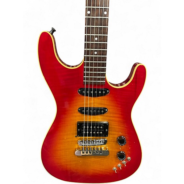 Vintage 1987 The Heritage The Stat  Red Solid Body Electric Guitar