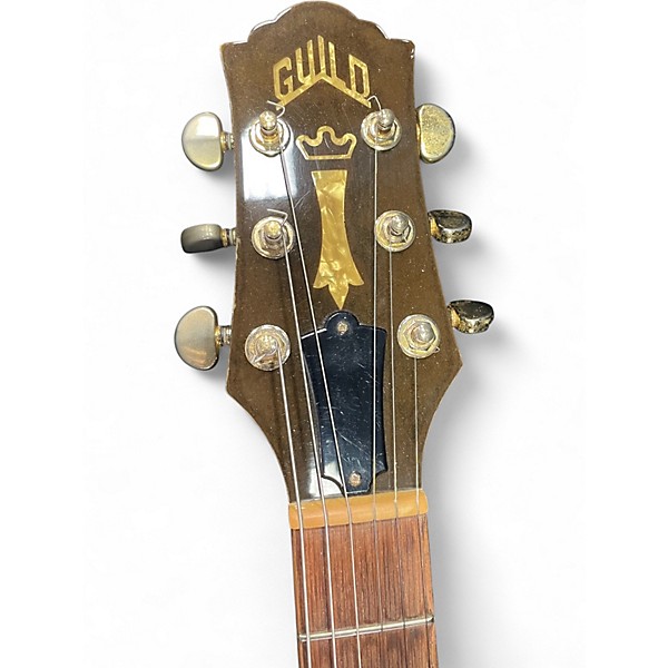 Vintage 1989 Guild Songbird Natural Birch Acoustic Electric Guitar