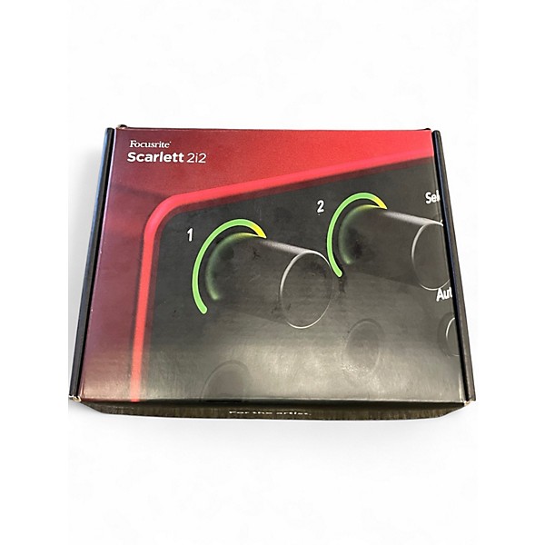Used Focusrite Scarlett 2i2 Gen 4 Audio Interface