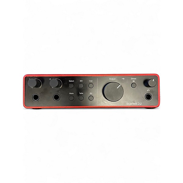 Used Focusrite Scarlett 2i2 Gen 4 Audio Interface