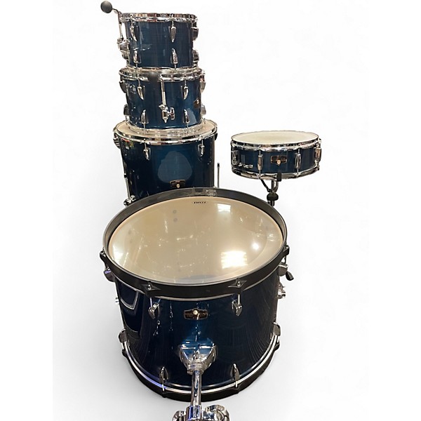 Used TAMA 5 Piece Imperialstar HAIRLINE LIGHT BLUE Drum Kit