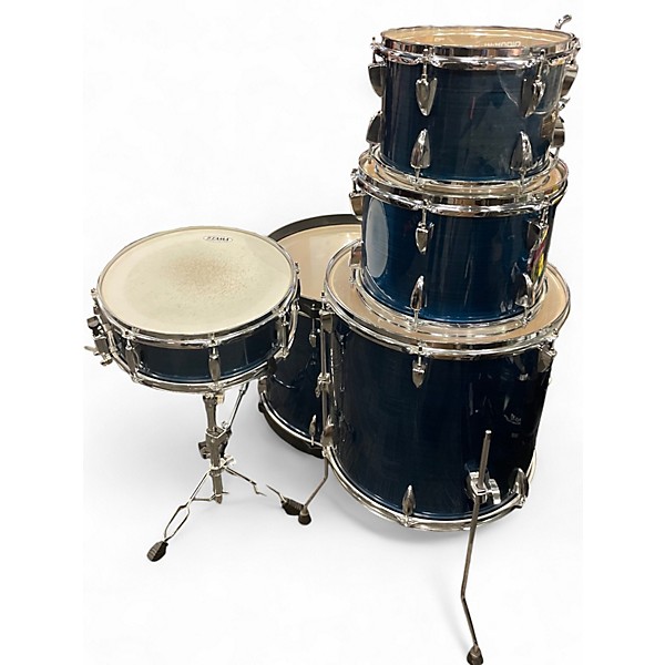 Used TAMA 5 Piece Imperialstar HAIRLINE LIGHT BLUE Drum Kit
