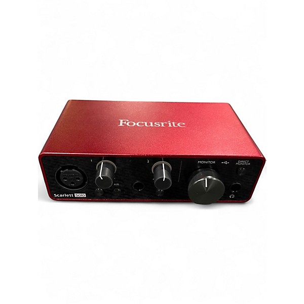 Used Focusrite Scarlett Solo Audio Interface