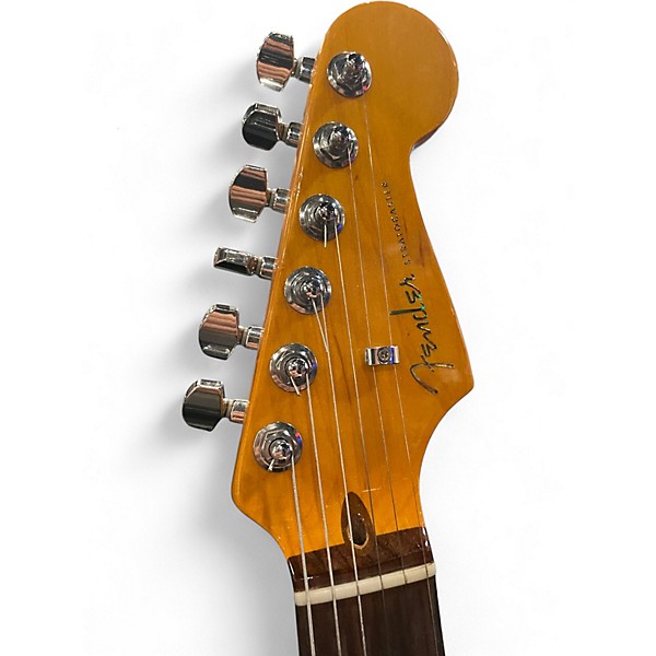 Used 2022 Fender American Ultra Stratocaster HSS Ultraburst Solid Body Electric Guitar