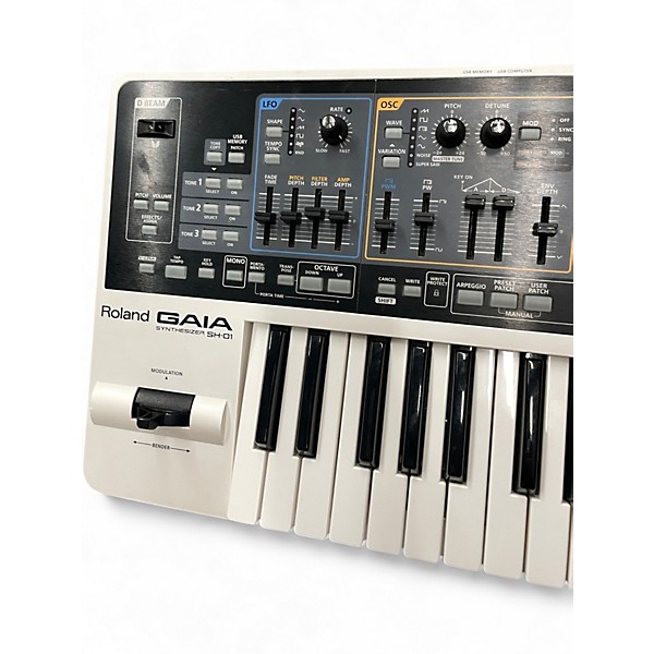 Used Roland Gaia SH01 37 Key Synthesizer