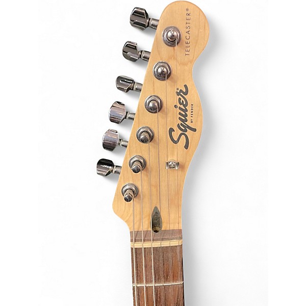 Used Squier Bullet Telecaster Surf Green Solid Body Electric Guitar